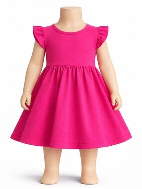 Posh Bright Hot Pink Toddler Tee